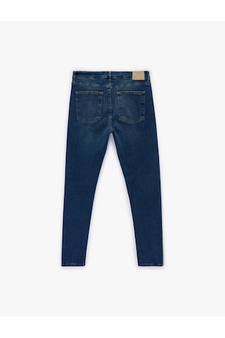 Koton Pamuklu Normal Bel Skinny Fit Jean Pantolon - Michael Jean Orta İndigo 6sam40013nd İndigo