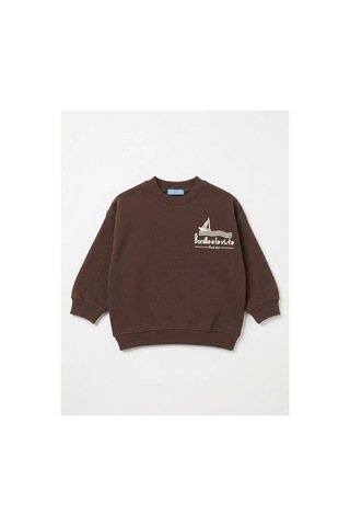 Poala Kids Bonila Sweatshirt Kahverengi