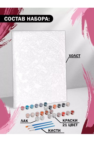 Skola Talantov Tuvalde Numara İle Boyama Tekniği: Sakura Kiraz 229719406