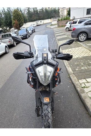 Motocam Ktm 390 Adv Ön Cam 2020-2024 Model 44cm Şeffaf Renkli 3mm Aparatsızdır