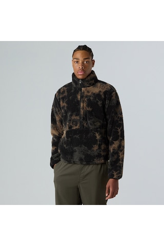 The North Face Extreme Pile Printed Pullover Erkek Siyah Polar Nf0a8eepd7o1 Siyah