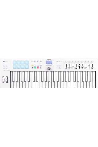 Arturia Keylab Essential 49 Mk3 - Alpine White 3.nesil Akıllı Mıdı Kontrolcü 49 Tuş - Sınırlı Üretim Full Beyaz Tasarım