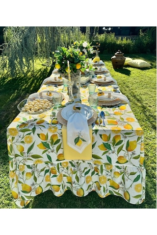 Amalfi Limon Desen Peçete