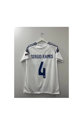 R.madridd 2018 Kiev Şampiyonlar Ligi Finali Sergio Ramos Forması Çok Renkli