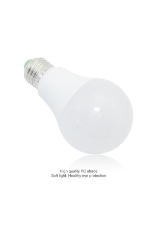 Novahub 5 Adet/grup Dc 12v E27 Smd2835 Sıcak Beyaz 9w Led Işıkları, Titreşimsiz, Ofis/ıç Aydınlatma