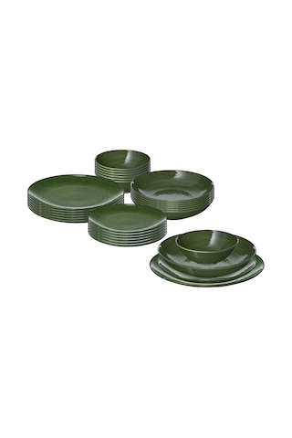 Ikea Pelarkaktus Yemek Takımı 24 Parça Yeşil