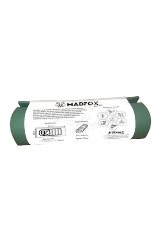 Madfox Nomad Foam Süperlight Kamp Matı Yeşil 180 60cm-10mm Xpe-35 Yeşil