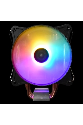 Gamdıas Boreas E1-410 Lite Argb 120mm Cpu Kule Tipi Hava Soğutma Doğrudan Temas Teknolojisine Sahip 4 Adet Gelişmiş Renkli