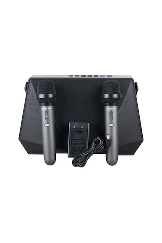 Sl-3a İki El Mikrofonlu Kumandalı Usb/sd/bt Portatif Hoparlör-119850