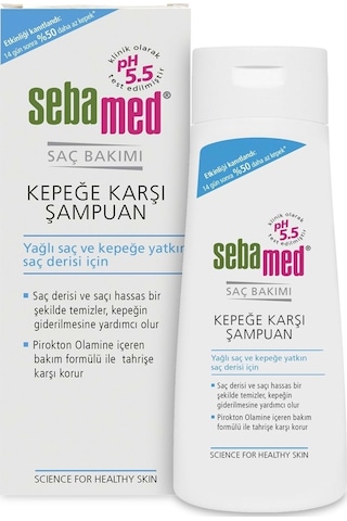Şampuan 200ml Kepeğe Karşı Yağlı Ve Kepeğe Yatkın Saç Derisi Için 2 Li Set