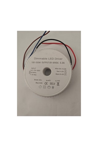 Dimmable Ayarlanabilir Led Avize Driver Sürücü 180-200w 5.5a