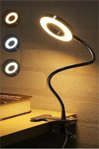 Unichrome Şiddeti Ayarlanabilir 3 Farklı Işık Renkli Çok Fonksiyonlu Akrobat Masa Lambası