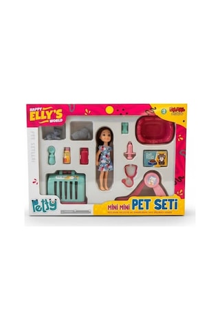 Enf-39188 Ellys World Pet Set Kaydırak/salıncak Oyuncak Bebek Standart