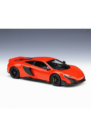 Welly 1/24 Mclaren 675lt Turuncu Metal Model Oyuncak Araba