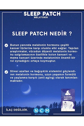 Sleep Uyku Destek Bitkisel Takviye 3mg , Lavanta Yağı, Gül Yağı 30 Günlük