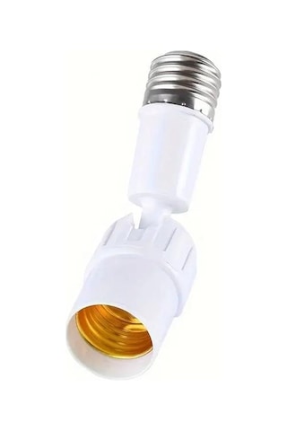 Ledx Dy-103 360 Derece Esnek Bükülebilir Plastik Uzatma E27 Duy