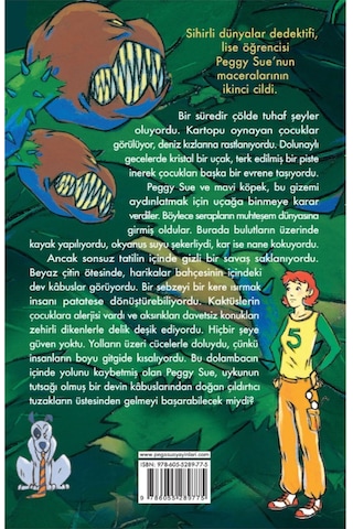 Peggy Sue ve Hayaletler 2 Beyaz Taşın Labirenti - Serge Brussolo - Pegasus