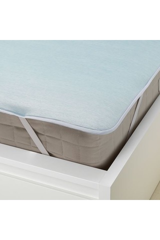 Ikea Hargınst Çift Kişilik Alez, Açık Mavi, 140x200 Cm, Soğuk Tutan Ürün