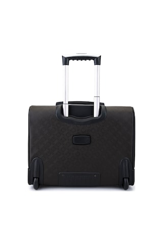 Tamer Tanca Unisex Suni Deri Kahverengi Valiz 971 56 Kabın Pılot Valız Kahve Mng Kahverengi