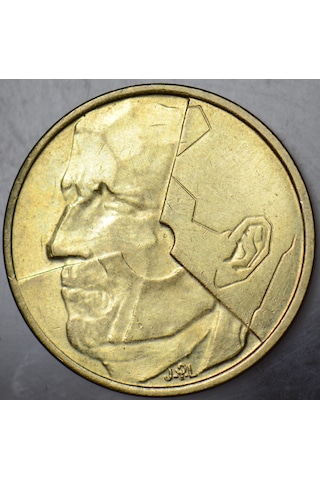 Belçika 5 Frank 1986 Belgıque.