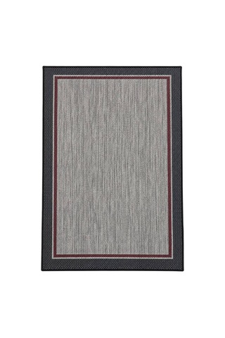 Çift Bordürlü Lüks Orijinal Sisal Dokuma Halısı Salon Halısı Mutfak Halısı Koridor Makine Halısı Siyah-bordo-koyu Gri 926846847 Siyah-bordo-koyu Gri