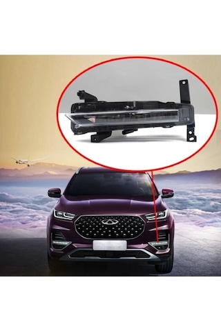 Chery Tıggo 8 Pro Avangarde Sis Farı Sol Gündüz Ledli