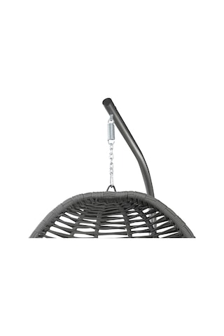 Tu Tienda Makrome İp Örgü Salıncak,gri Gri