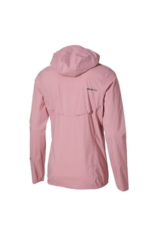 Mizuno Waterproof 20k Hooded Jacket Kadın Yağmurluk Pembe Çok Renkli