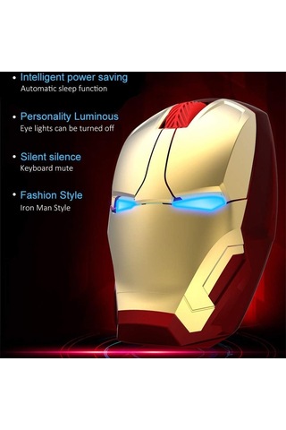 Kablosuz Fare 2.4g Nano Alıcı Usb Kablosuz Fareler 3 Ayarlanabilir Dpı Seviyesi 6 Düğme Altın Diğer