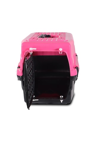 Modmio Lux Kedi Ve Köpek Taşıma Çantası Dayanıklı Polikarbon 48x32x32 Cm Pembe
