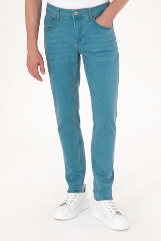 U.S. Polo Assn. Erkek Açık Mavi Slim Fit Jean Pantolon 50298567-DN0030