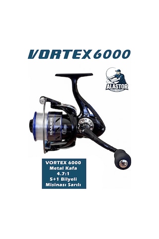 Cyristal 150 Tekne Olta Seti Olta Kamışı Vortex6000 Olta Makinesi 2'li Set Dolgulu Olta Kamışı