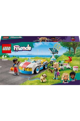 LEGO® Friends Elektrikli Araba ve Şarj İstasyonu 42609 6+ Yaratıcı Oyuncak Yapım Seti - 170 Parça
