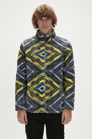 Bad Bear Afro Plush Full-zip Siyah Erkek Peluş Sweatshirt-antrasit Antrasit