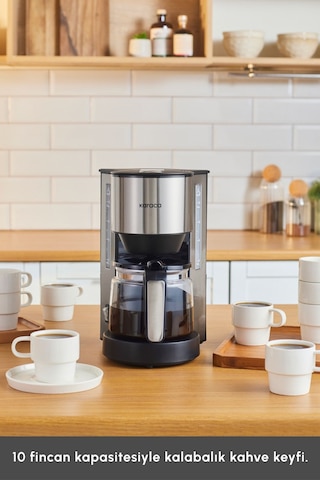 Karaca Freshbrew Inox Filtre Kahve Makinesi