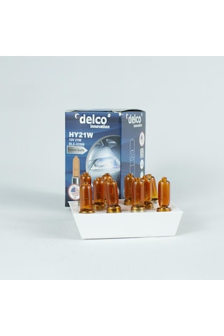 Delco U.s.a H21 Naturel Amber Park Ampulü 12 Volt 10 Adet Hy21w