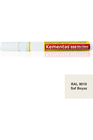 Ral 9010 Saf Beyaz Tam Örtücü Mob. Rötüş Kalemi Tam Örtücü Rötuş Kalemleri-12350 Ral 9010 Saf Beyaz Tam Örtücü Mob. Rötüş Kalemi Tam Örtücü Rötuş Kalemleri-12350