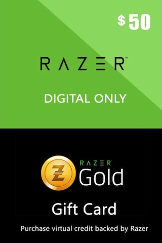 50 Usd Razer Gold Global Pin (436609142) 50 Usd Razer Gold Global Pin (436609142)