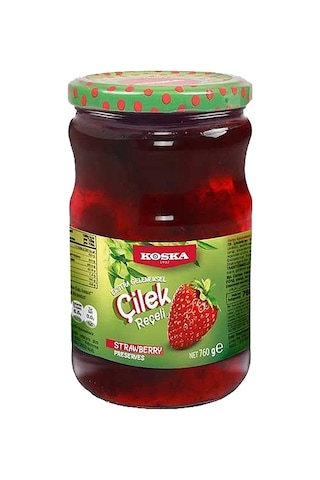 Koska Çilek Reçeli 760 Gr Ekstra Geleneksel X 2 Adet