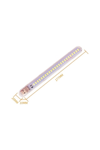 24 LED Beyaz Taşınabilir Mini USB Led Lamba 5730 SMD Kamp Gece Beyaz