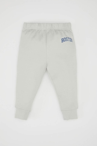 DeFacto Erkek Bebek 2'li Takım Baskılı Bisiklet Yaka Sweatshirt Jogger Eşofman Altı D0718A524AUGR503