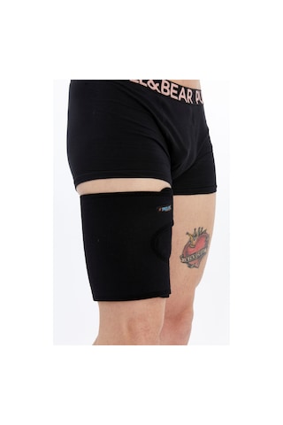 Prolife Ortopedi Ayarlanabilir İçin Üst Baldırlık Bağ Zedelenmesi Ameliyat Sonrası Sporcu Darbe Koruyucu Siyah