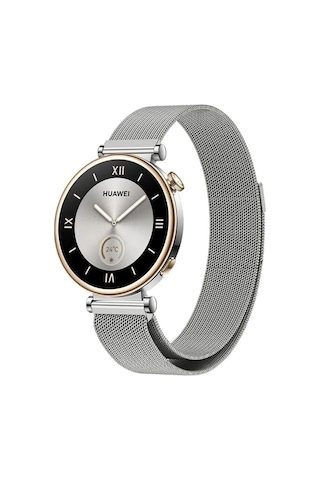 Huawei Gt5 Pro 42mm / Gt5 / Gt4 41mm Uyumlu 18mm Milanese Metal Kordon