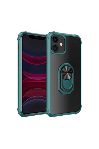 Apple Uyumlu iPhone 11 Kılıf Zore Mola Kapak Yeşil