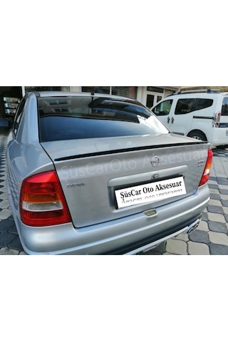 Opel Astra G Bagaj Üstü Spoiler Bagaj Çıtası Piano Black