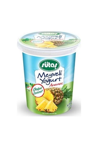 Sütaş Ananaslı Yoğurt 500 G