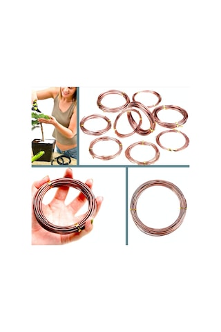 Omeniv 1.50 Mm Çap 5 Metre Bonsai Gövde Dal Şekillendirme Teli