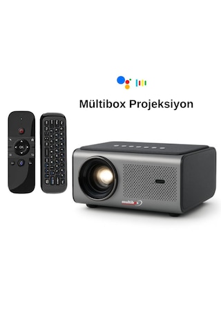 Multibox Bright Superior Gy800 Otomatik Odaklamalı 1080p Android Projeksiyon M8 Kumandalı