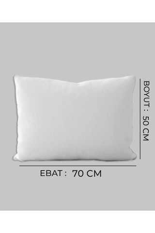 Soft 4'lü Silikon Yastık 800 Gr Beyaz