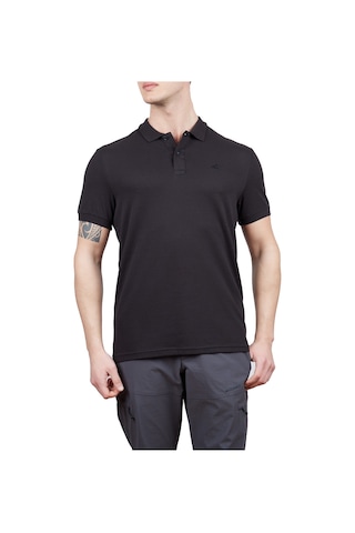 Alpinist Roc Erkek Polo T-shirt 600603-syh Siyah